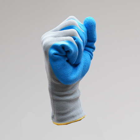 Перчатки базовые гоночные SMELO (S, Серо-голубой)