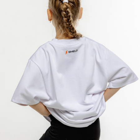 Футболка с принтом  (140 см, На грани)