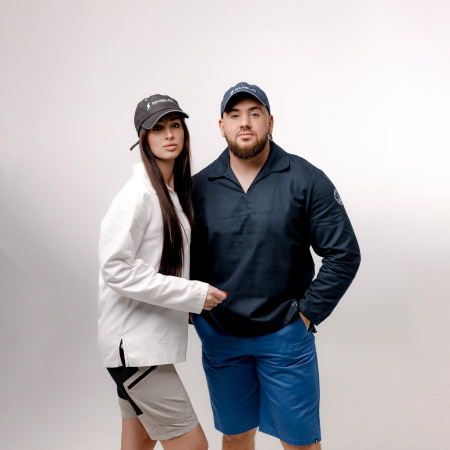 Рубаха моряка (M-L, Синий, С рисунком)