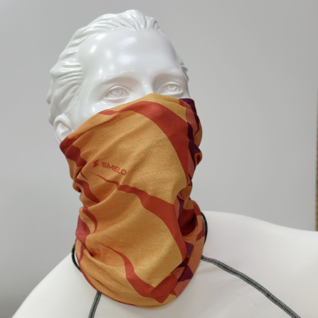Шарф-бафф SMELO (Оранжево-желтый)